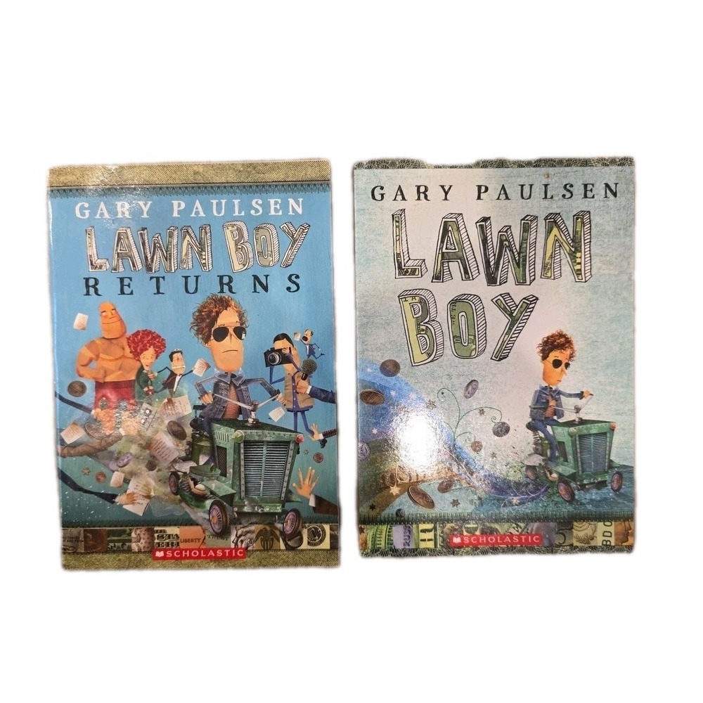 Set Of 2 Lawn Boy And Lawn Boy Returns by Gary Paulson Paperback